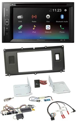 Pioneer Bluetooth Lenkrad USB 2DIN DAB DVD Autoradio für Land Rover Evoque ab 20 - Bild 1 von 4