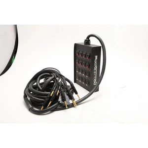 CABLE DE AUDIO CAJA PARED ESTUDIO 16 CANALES PROAUDIO LA PARA MEZCLADOR DE BANDA - Imagen 1 de 4