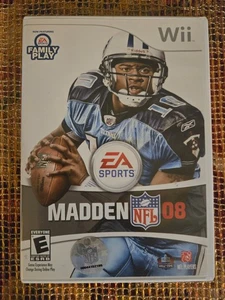 Madden NFL 08 (Nintendo Wii, 2007) Complete With Manual - Picture 1 of 6