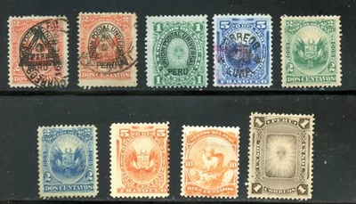 LOT 32485 USED/UNUSED/MINT HR 88/115 :  STAMPS FROM PERU - Image 1 of 2