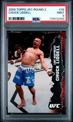 2009 Topps Ufc Round 2 Chuck Liddell PSA 9 - Image 1 of 2