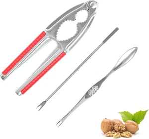 Nut Crackers Walnut Cracker Heavy Duty Shell Cracker Seafood Cracker Walnut Open - Picture 1 of 12