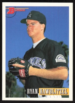 Ryan Hawblitzel 1993 Bowman: #64 Colorado Rockies - Image 1 of 2