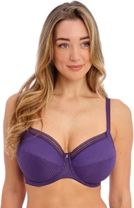 Fantasie FL3091 Fusion Underwire Full Cup Side Support Bra, Blackberry Size 34E - Picture 1 of 8