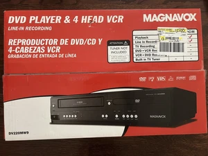 MAGNAVOX DVD and 4-Head VCR Combo DV220MW9 - NEW IN SEALED BOX  READ** - Picture 1 of 11
