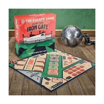 Pressman Boardgame Escape Game - Escape from Iron Gate Box VG+/NM - Image 1 of 2