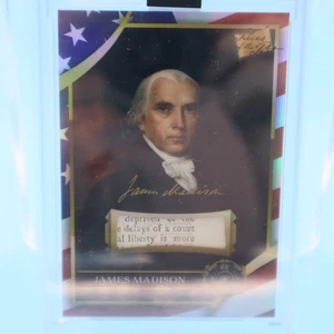 JAMES MADISON 2025 PIECES OF THE PAST 1776 THE FREEDOM FIGHTERS Relic - Picture 1 of 2