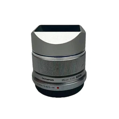 For Olympus M.Zuiko Digital 25mm F1.8 Metal Bayonet Square Lens hood With Cap - Image 1 of 4
