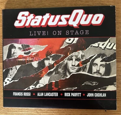 Status Quo - Frantic Four  Programme 2013 Plus Live CD  Wembley Arena - Image 1 of 4