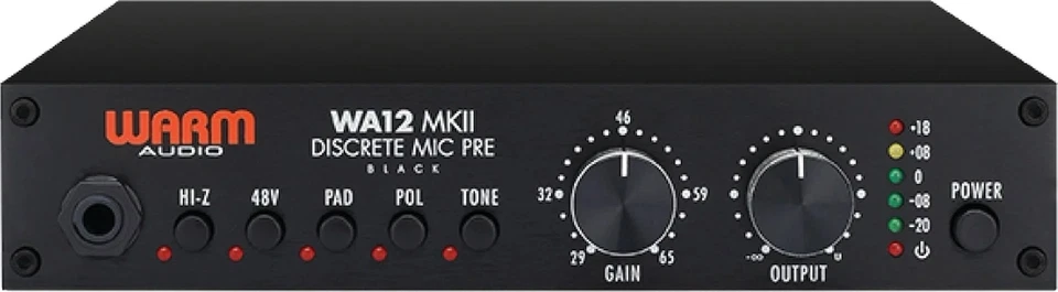 Warm Audio WA12 MKII Single-Channel American Mic Preamp - Image 1 of 1