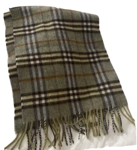 "Bufanda de cachemir Burberry 12"" x 33""" - Imagen 1 de 4