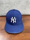 New York Yankees MLB Authentic New Era 59FIFTY Fitted Hat 7 1/8 Wool Royal Blue