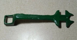 Antique Wagon Carriage Tractor Implement Plow 7/8" Square 3 Open Buggy Wrench - Picture 1 of 7