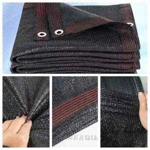 Summer Black Anti-UV HDPE Sunshade Net Garden Shading Net Swimming Pool Cover - Picture 1 of 17