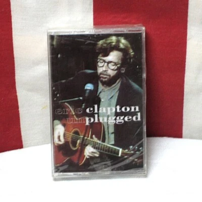ERIC CLAPTON cassette-tape Unplugged live 1992 Layla & Tears in Heaven NWT - Image 1 of 2