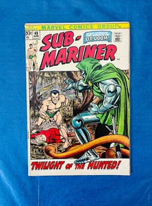 Sub-Mariner 1972 Marvel Comics #48 Doctor Doom & M.O.DO.K Apariencia - Imagen 1 de 2
