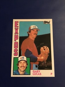 1984 Topps Traded # 73T GARY LUCAS Montreal Expos