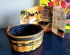 Longaberger 1998 Collector Club Renewal Basket Combo-Liner, Protector, Card, Fly