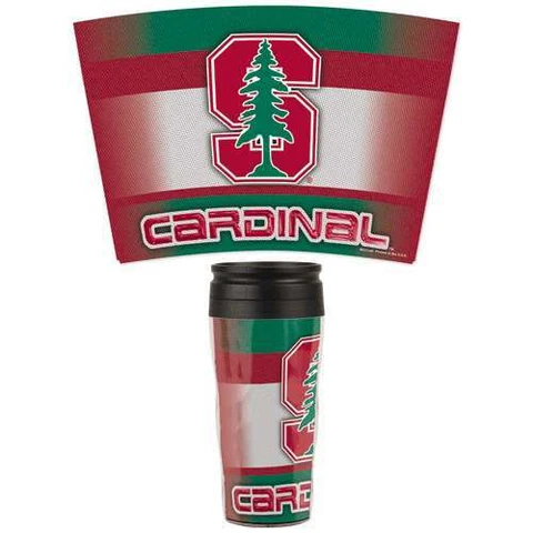 Stanford Cardinal 16oz Plastic Travel Mug Cover