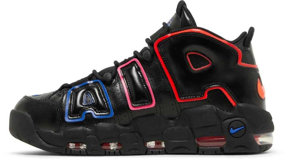 Nike Air Uptempo 96 Sneakers Black Retro High Top Basketball Trainers Men Size - Image 1 of 4