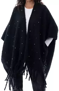 I.n.c. Maglione donna International Concepts impreziosito nero osfa - Foto 1 di 1