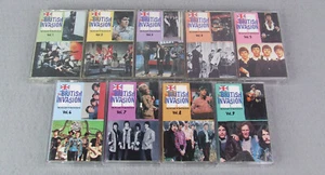 The British Invasion The History of British Rock Complete Volumes 1-9 Cassettes - Picture 1 of 15