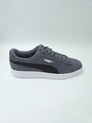 PUMA  SMASH 3.0  Grey tile-Puma black-White Sneakers Men's Shoes 390984 08.  #94 - Image 1 of 4