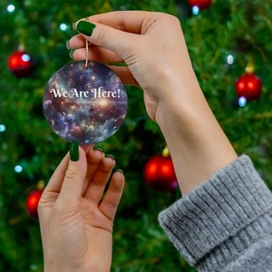 Ceramic Universe Ornament - Picture 1 of 4