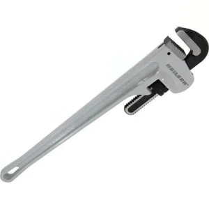 48" ULTRALIGHT ALUMINIUM ADJUSTABLE STILSONS PLUMBERS MONKEY WRENCH PIPE - Picture 1 of 2