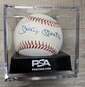 Mickey Mantle Signed Autographed Baseball PSA DNA AUTO 9 HOF Yankees NICE! #2 - Picture 1 of 7