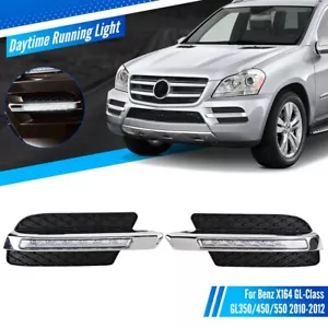 2X LED Daytime Running Light DRL For Benz X164 GL-Class GL350/450/550 2010-2012 - Foto 1 di 11