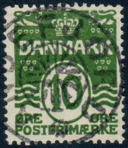 Islas Feroe. Número. 10 Øre, verde. ANDEFJORD (PK2336) - Imagen 1 de 2