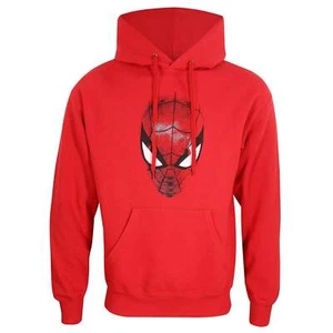 Spider-Man Video Game Spider Crest Unisex Red Hoodie S M L XL Men's Hooded Top - Picture 1 of 8