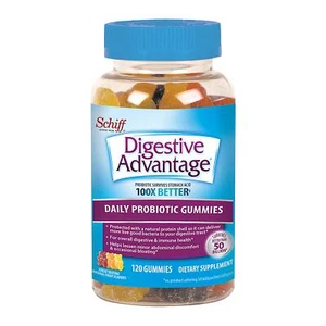Digestive Advantage Probiotic Gummies For Digestive Health, Daily Probiotics For - Picture 1 of 9