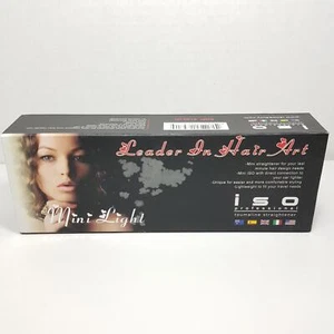 NEW ISO Professional Mini CAR travel hair Straightener Flat Iron Ceramic - Picture 1 of 11