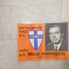 Manifesto politico elettorale originale