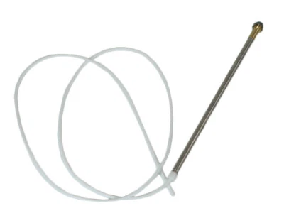 Ersatz Antennenstab Mast Teleskop mit Zähne für elektrische Hirschmann Antenne - Bild 1 von 4