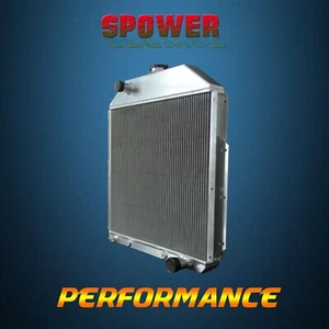 AT For Ford Truck Chevy 1942-1952 V6 3Rows Aluminum Radiator 4252 52mm - Picture 1 of 7