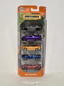 🚘🚙🚗 Matchbox Blue Highways MBX Road trip 1:64 Metal Vehicles, Pack of 5 NEW - Picture 1 of 9