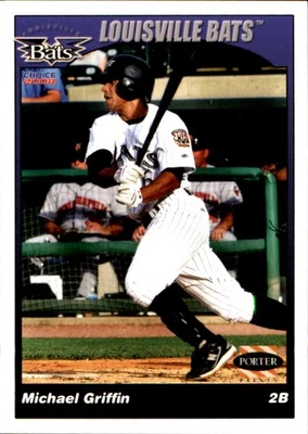 Michael Griffin 2008 Choice Louisville Bats #15 RC FREE SHIPPING AutographDen Foto 1 de 2