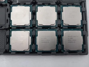 LOT OF 6 CORE i5-7500T SR337 PROCESSORS (PR661) - Picture 1 of 2