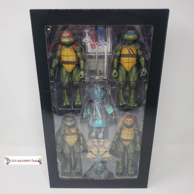 Neca Teenage Mutant Ninja Turtles 35 Aniversario 1990 Película Exclusiva Paquete de 5 Foto 1 de 4