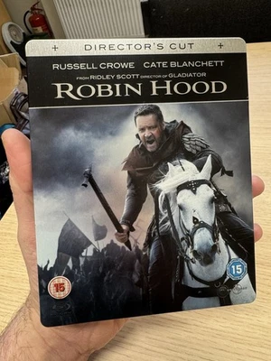 Robin Hood (2010) Extended Blu-ray & DVD - Director's Cut Steelbook With Booklet - Image 1 of 4
