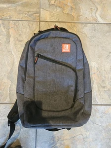 NINTENDO SWITCH Elite Player Charcoal Gray PDP Video Gaming Travel Backpack - Picture 1 of 3