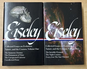 Lot 2 Loren Eiseley Library of America Collected Essays Vol. 1-2 1 2 Set sehr guter Zustand HC - Bild 1 von 19