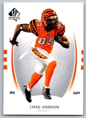 2007 SP Authentic Chad Johnson Cincinnati Bengals #18 - Image 1 of 2
