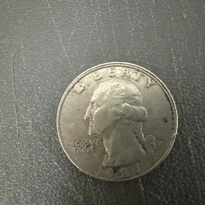 1981 quarter filled p error ,Filled In "A - Image 1 of 4