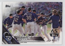 2016 Topps 65th Anniversary Stamp Colorado Rockies #202
