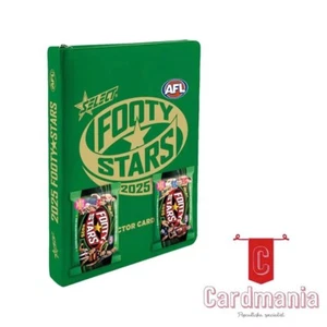 AFL Football - 2025 Select Footy Stars Vinyl Collector Card Album Portfolio - Picture 1 of 3