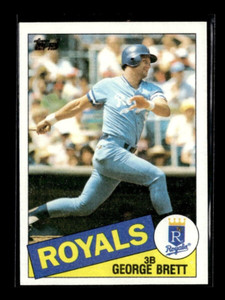 1985 Topps #100 George Brett Kansas City Royals HOF NM/MT